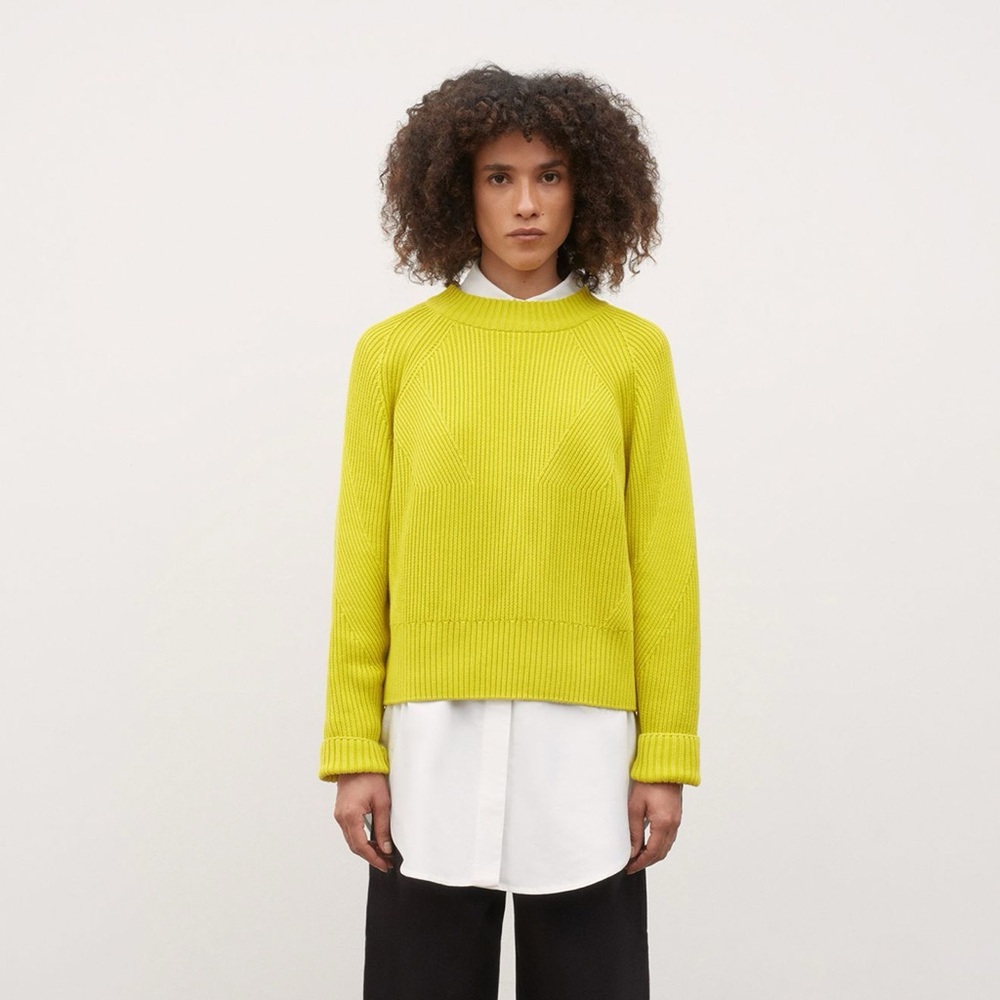 Kowtow Henri Organic Cotton Crewneck, Large EUC